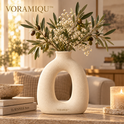 VORAMIQU™ Serene Arch Ceramic Vase