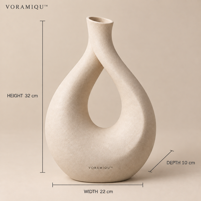 VORAMIQU™ Eternal Loop Sculptural Vase