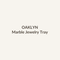 Marble Jewelry Tray by OAKLYN
