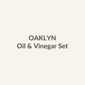 Oil & Vinegar Set by OAKLYN