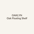 Oak Floating Shelf by OAKLYN