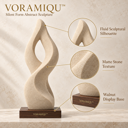 VORAMIQU™ Silent Form Abstract Sculpture