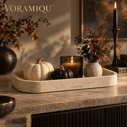 VORAMIQU™ Solace Stone Decorative Tray