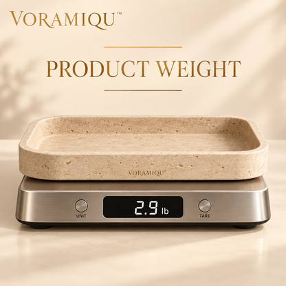 VORAMIQU™ Solace Stone Decorative Tray