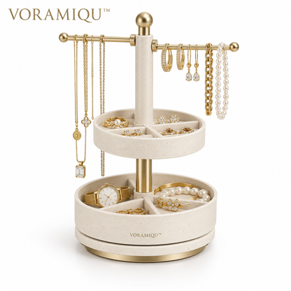 VORAMIQU™ Aura Rotating Jewelry Organizer
