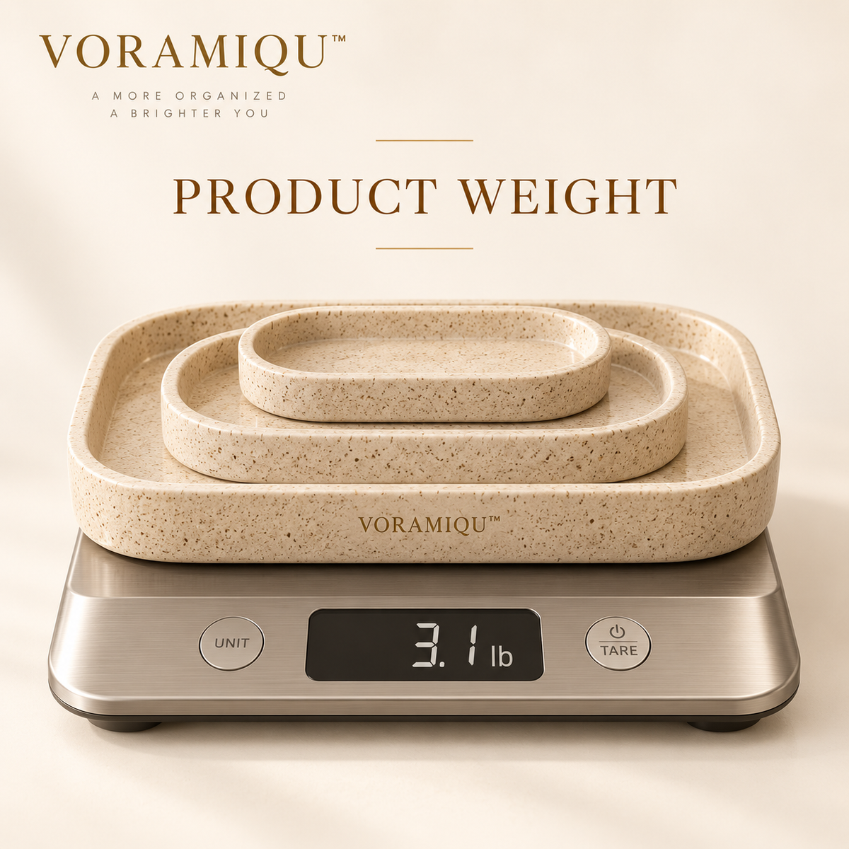 VORAMIQU™ Harmony Modular Tray Set