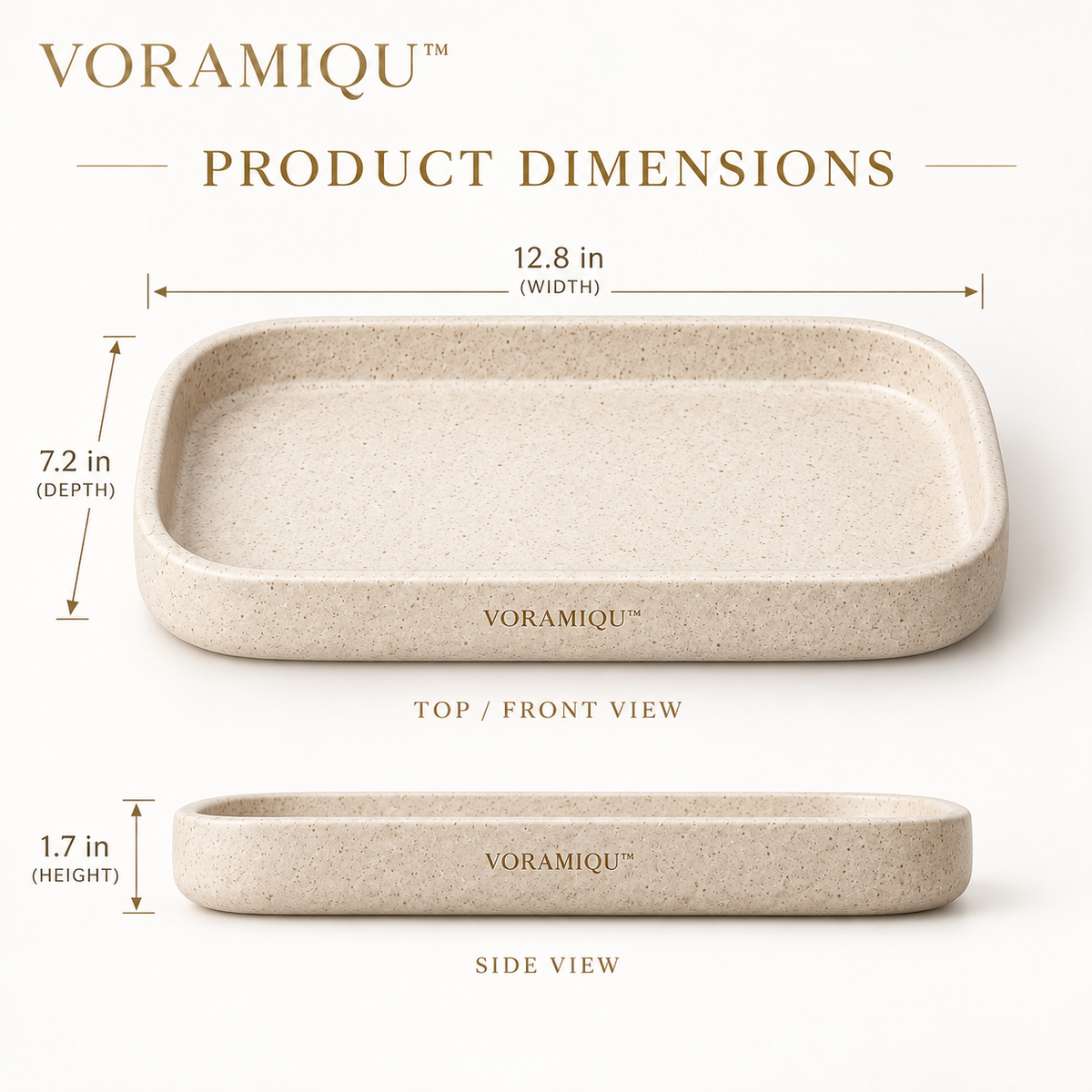 VORAMIQU™ Haven Entryway Catchall Tray