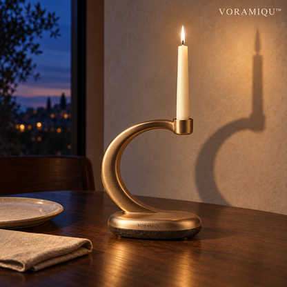 VORAMIQU™ Halo Curve Candle Holder