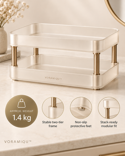 VORAMIQU™ Maison Stackable Vanity Organizer
